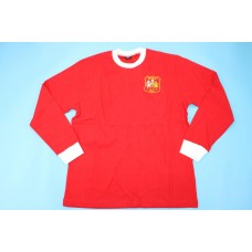 Manchester United 1963 Home Long Sleeve Soccer Jersey